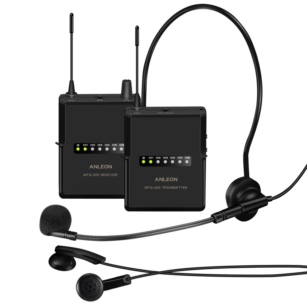 ANLEON MTG-200 Wireless Tour Guide & Language Interpretation System