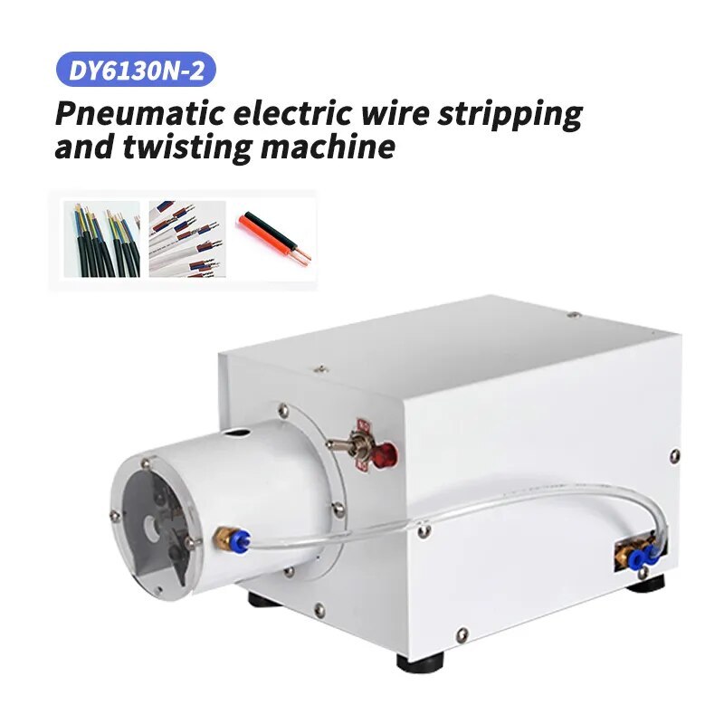 DY-6130N-2 Automatic Cable Stripping Machine Multi-Core Wire Twist Machine3-45MM