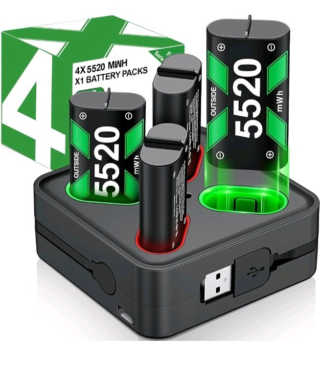Battery Pack and Charger for Xbox Series x Elite Wireless Controller