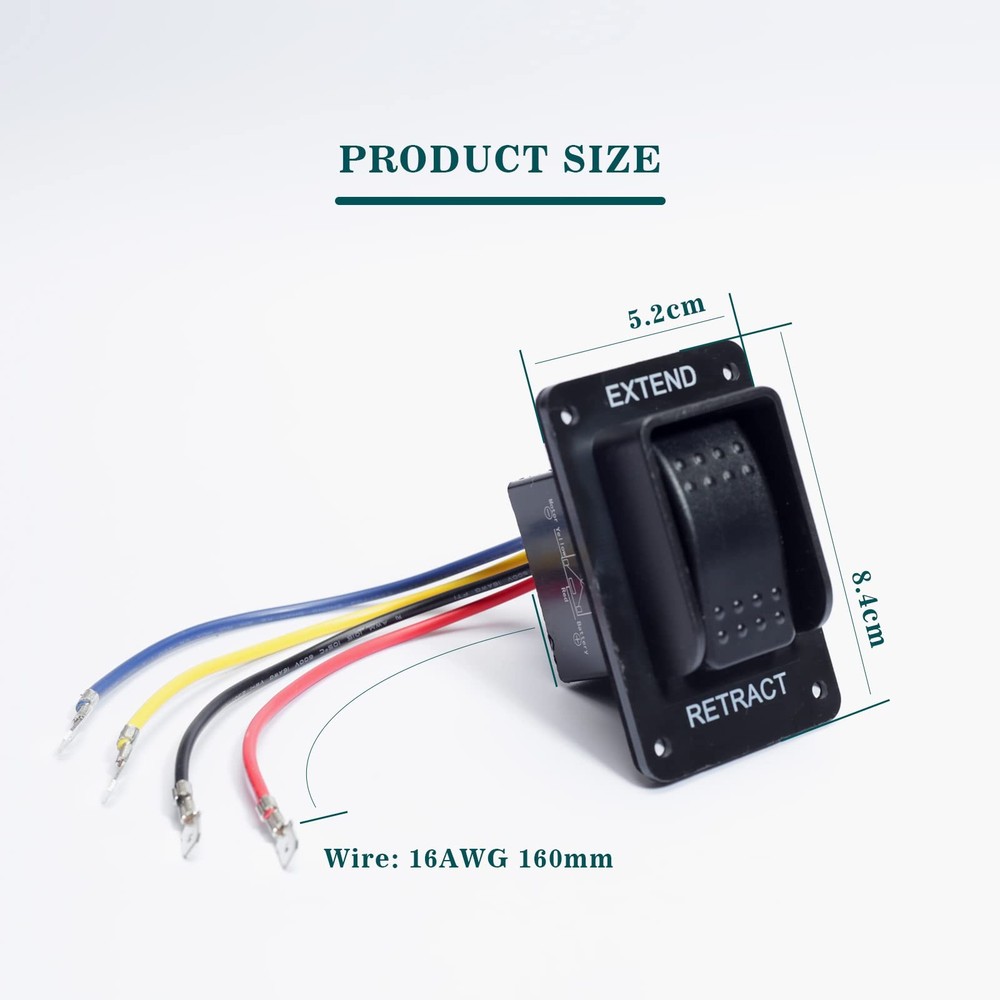 387874 Power Stabilizer Switch with Harness Replacement for Lippert 1pcs