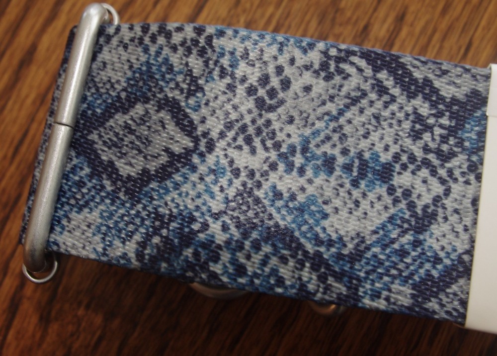 Adjustable Wide Crossbody Strap Replacement for Handbag 2" Guitar "Gray Python"