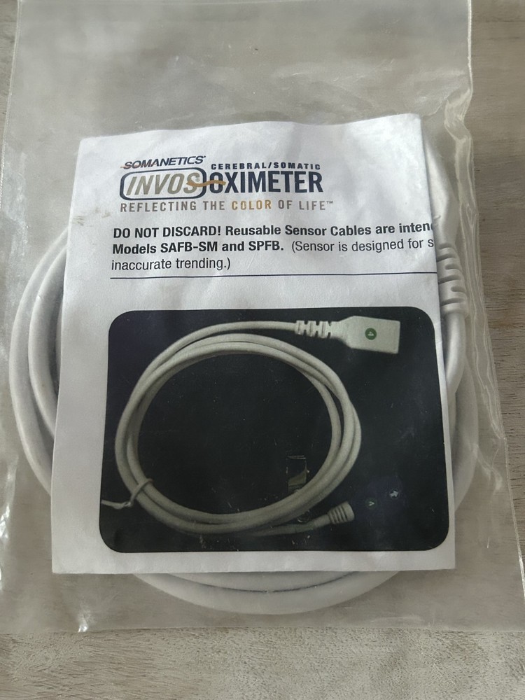 Somanetics Covidien INVOS RSC-1 Resuable Sensor Cable
