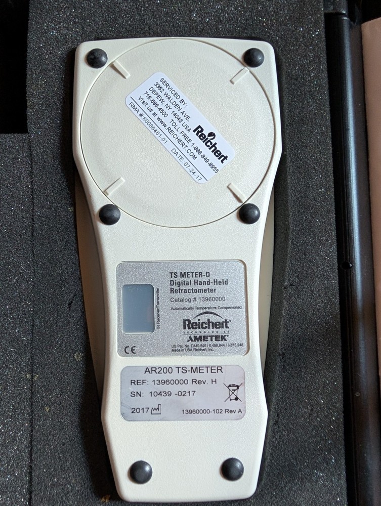 Reichert Digital Lab Refractometer TS Meter-D