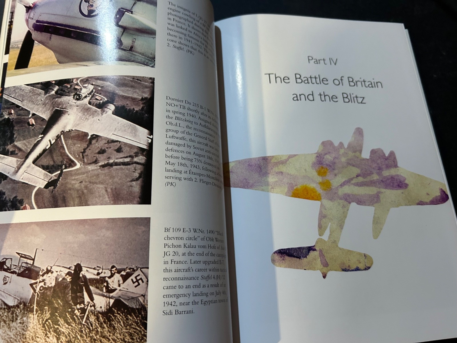 Book "Luftwaffe in Color-The Victory Years 1939-1942" by Cony & Roba 160 Pgs