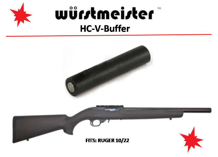 RUGER 10/22 CUSTOM BUFFER / STEEL CORE - SUPERIOR!