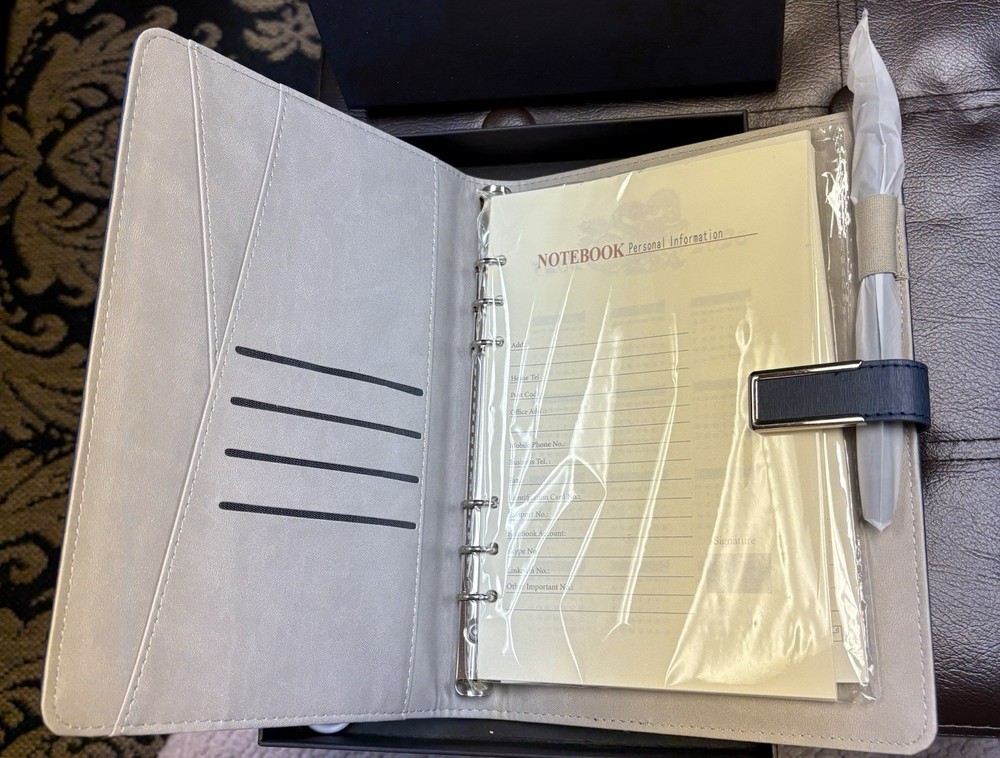 Bluetooth Digital Smart Pen Notebook Set Blue (Android)  NIB