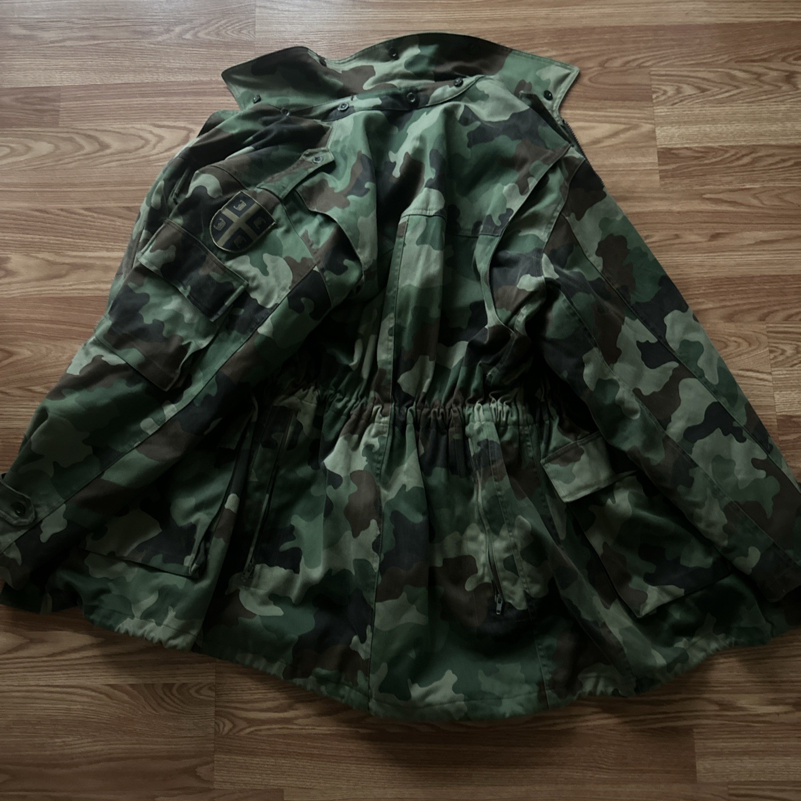Serbian Woodland Parka - Large (104cm) / 178