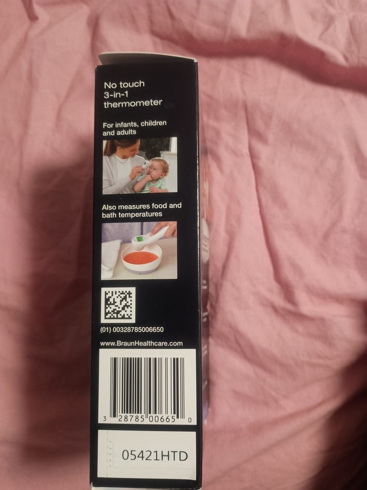 Braun No Touch 3 In 1 Thermometer
