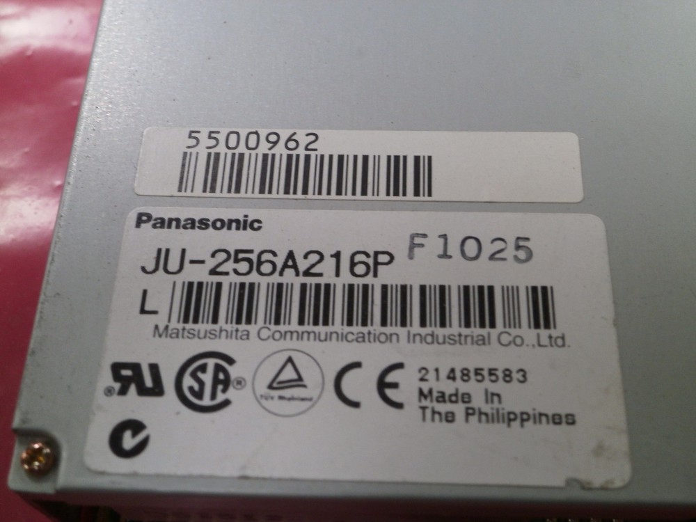 PANASONIC JU-256A216P FLOPPY