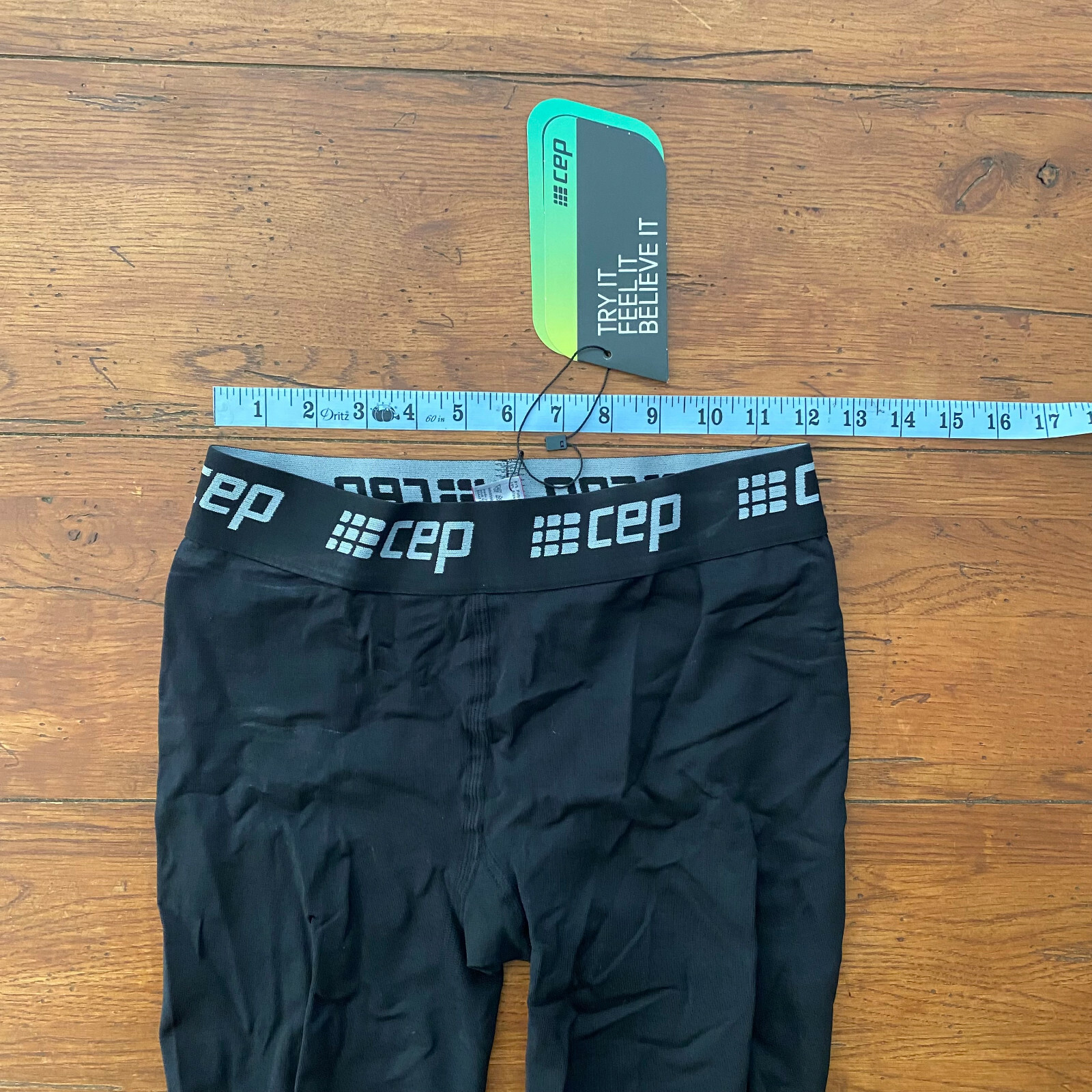 CEP Women’s Compression Tights Size 4 (L) Recovery Pro Running Black Large