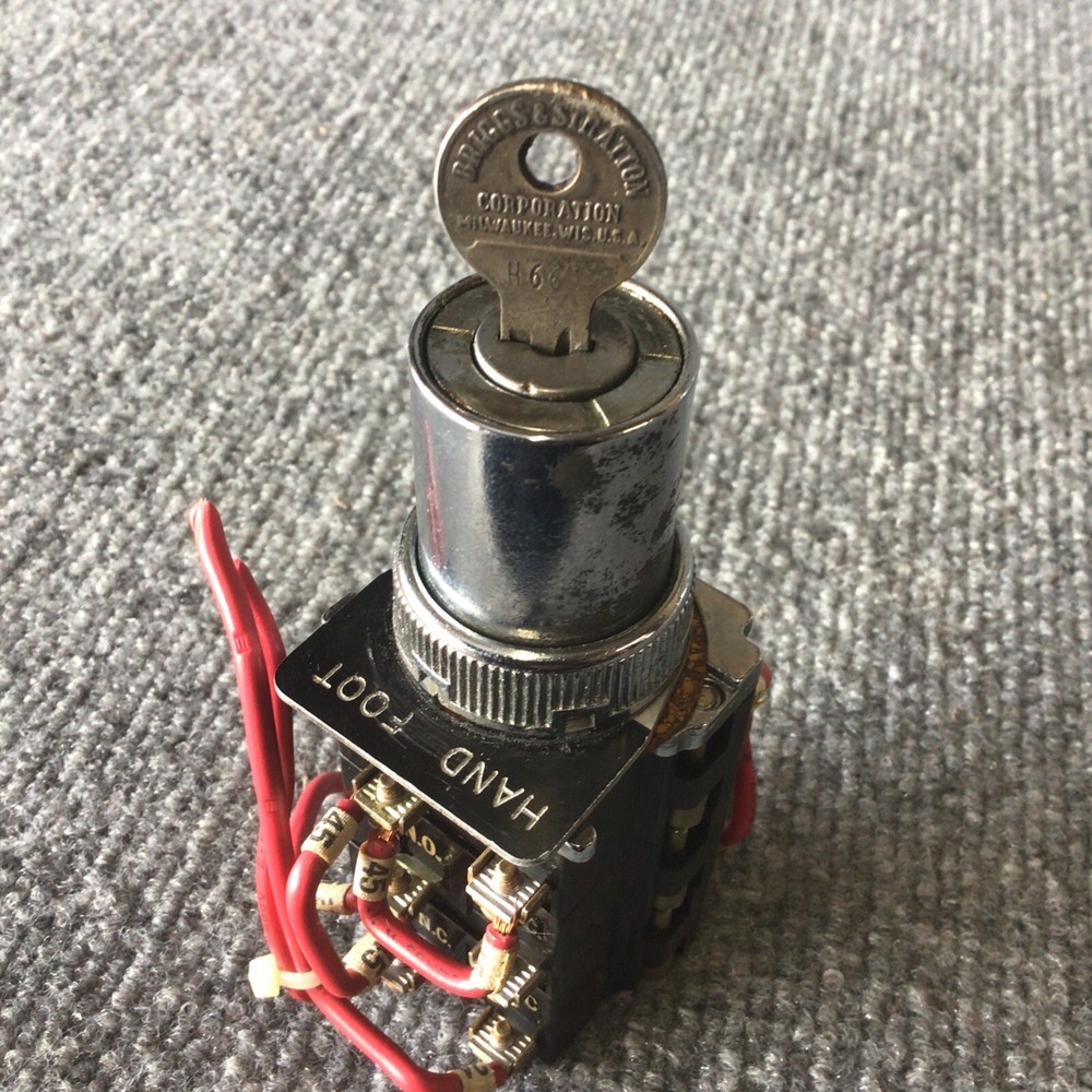 Cutler Hammer 2 Position Locking switch Used