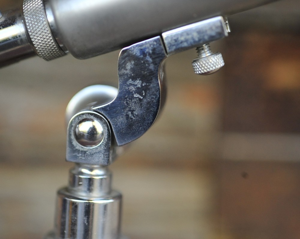 Argonne AR-58 Mic Microphone and Stand Untested