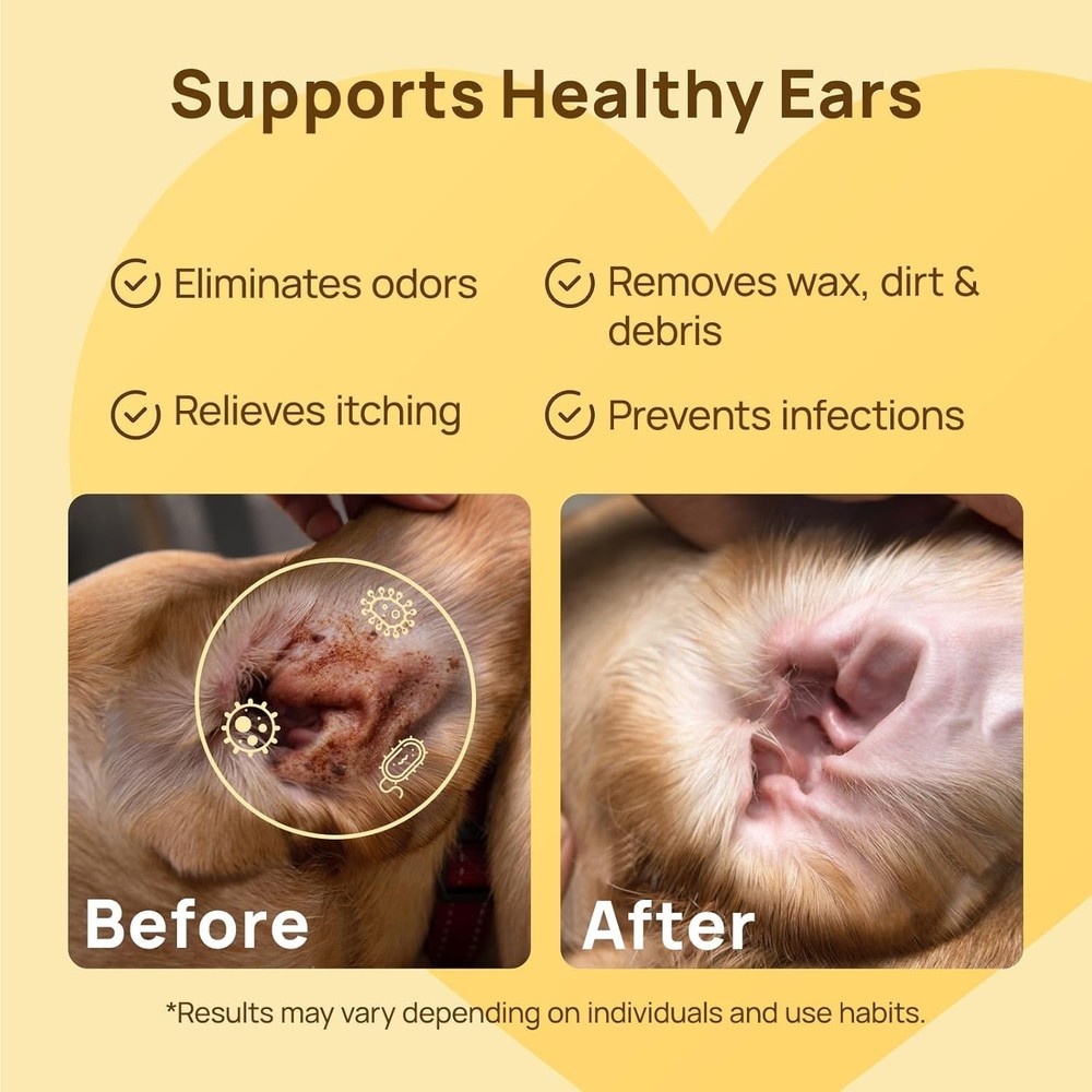 Relief Itching & Inflammation Ear Wipes, 50ct