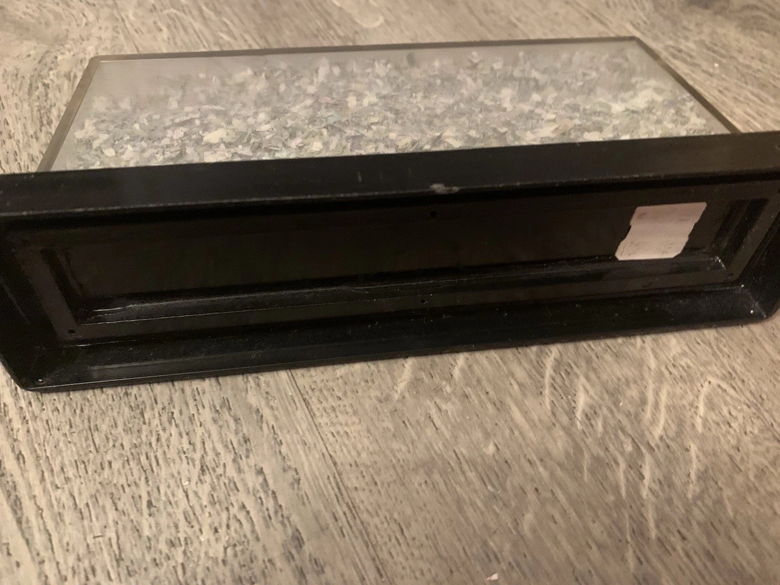 Vintage Shredded US Currency U.S. Paper Money 100% Real $50,000 Box Acrylic