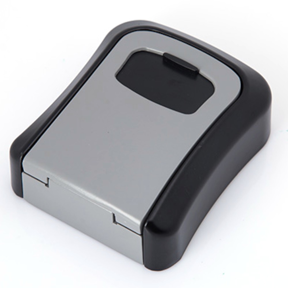 4 Digit Combination Lock Box Wall Mount Security Safe Large 5 Key Waterproof