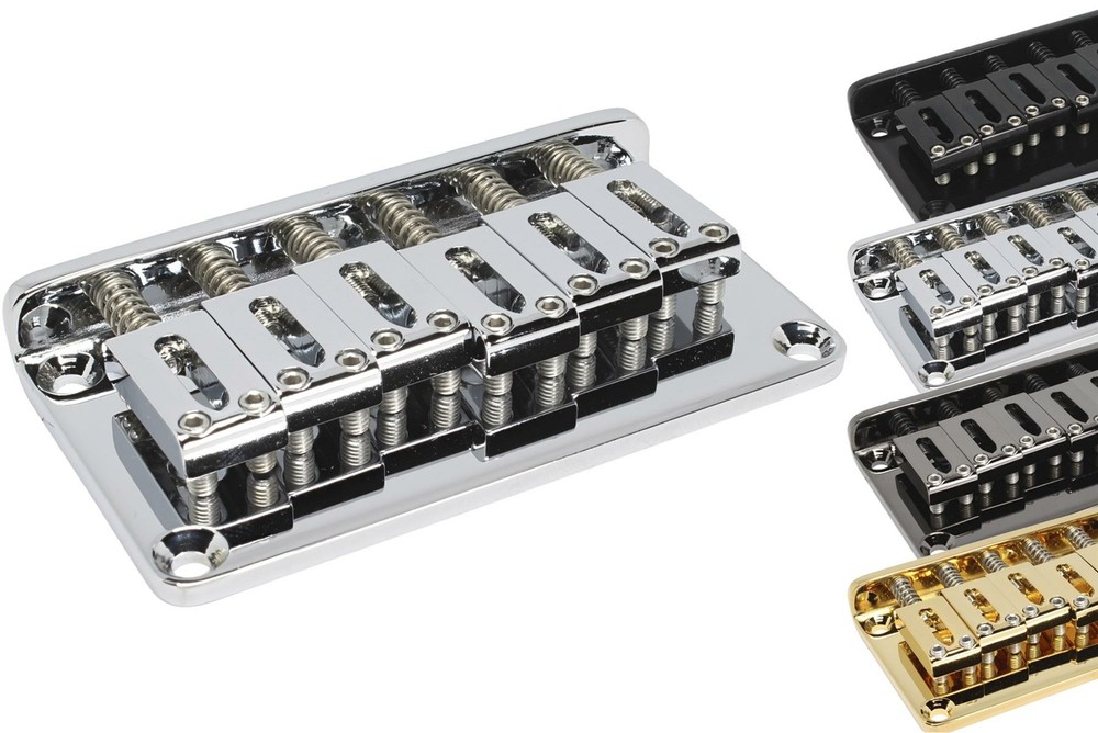 GOTOH GTC101 String Through Fixed Bridge w/ Brass Saddles