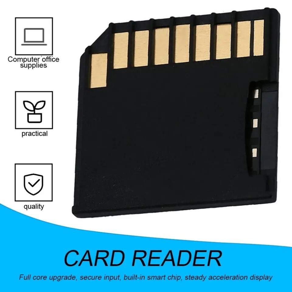 Micro SD TF to SD Card Mini Adaptor Extra Storage Expansion Replacement for Mac