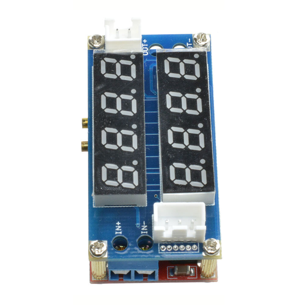 5A Adjustable CC/CV Display Step Down charge Module LED Panel Voltmeter Ammeter