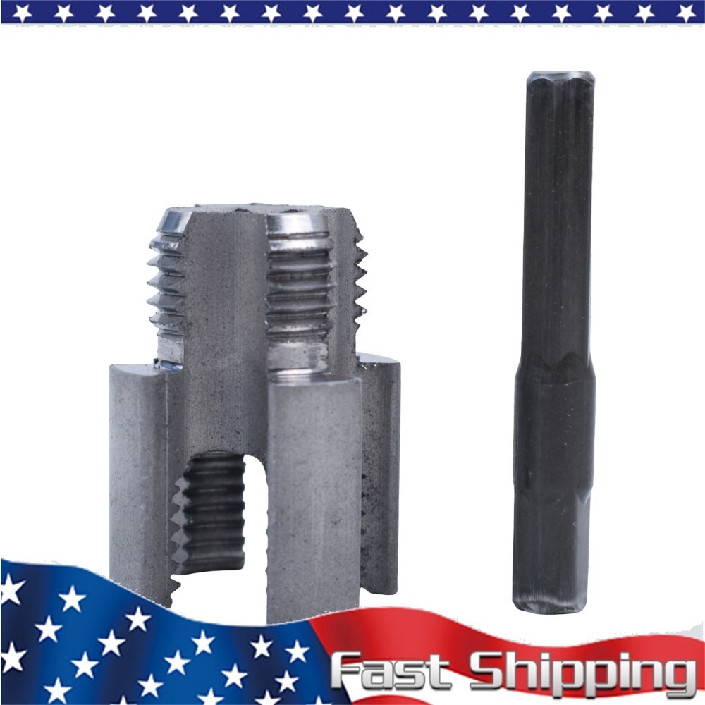 PVC Pipe Threader Kit With Internal & External Threading Tool - USA Standard