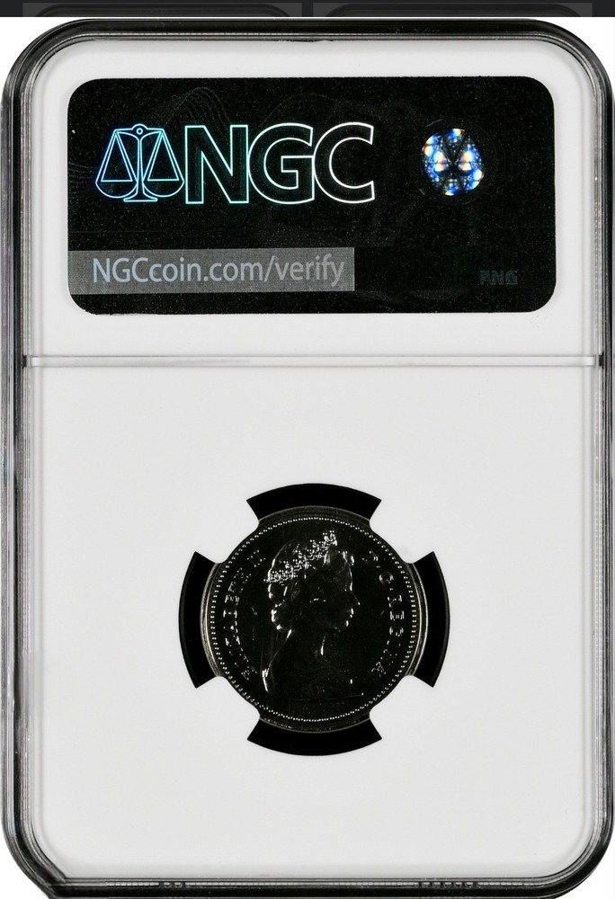 1989 Canada 5 Cent Beaver Uncirculated Set Issue NGC MS68