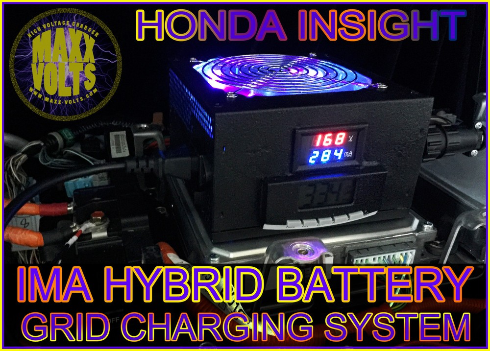2000-2006 Honda Insight Advanced Programmable Grid Charger w/ IMA fan control!