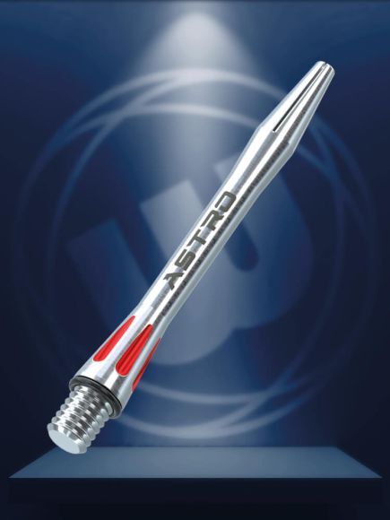 Winmau Astro Aluminium Red Intermediate