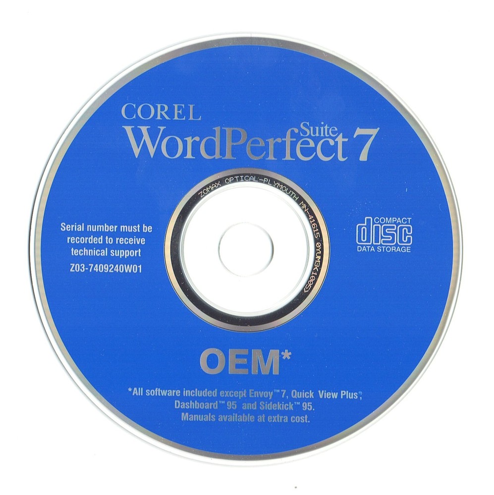 PC Software Early Programs (Variety)