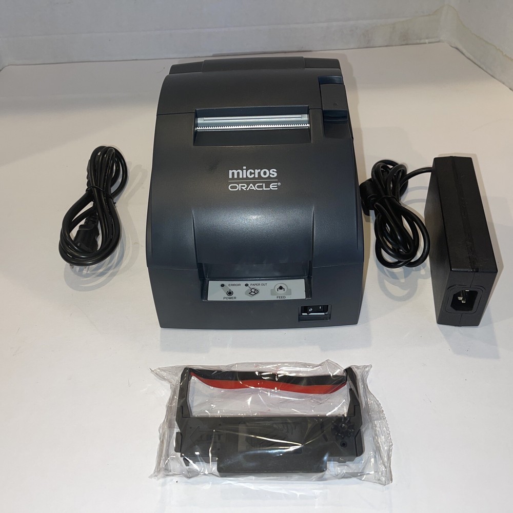 MICROS EPSON TM-U220B M188B POS Receipt Printer E04 Ethernet NEW