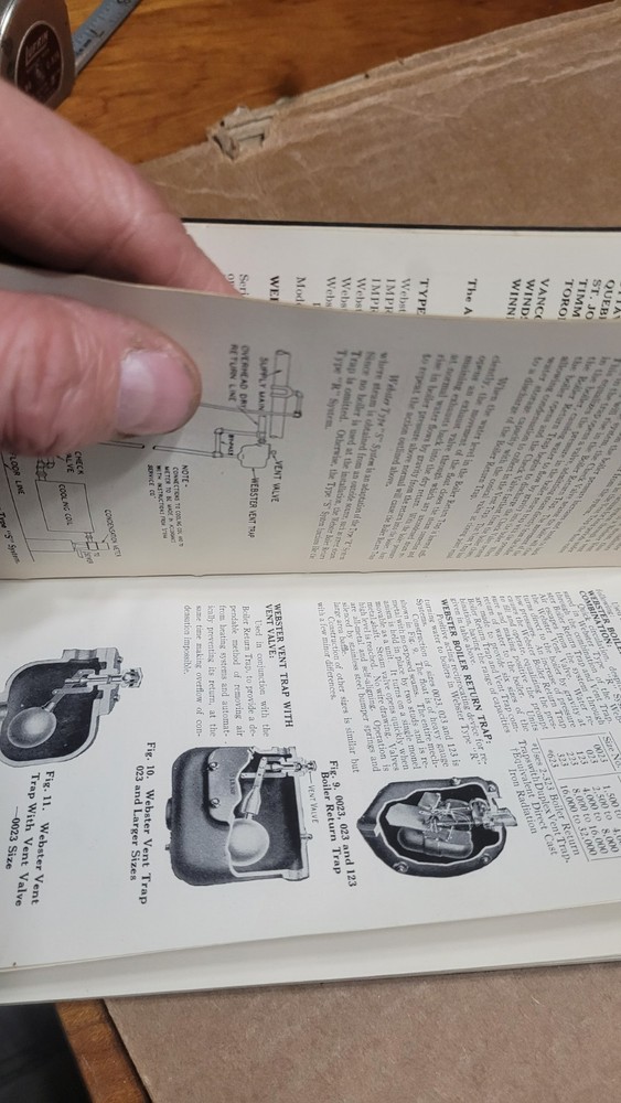 Antique Warren Webster Steam Fitting Catalog
