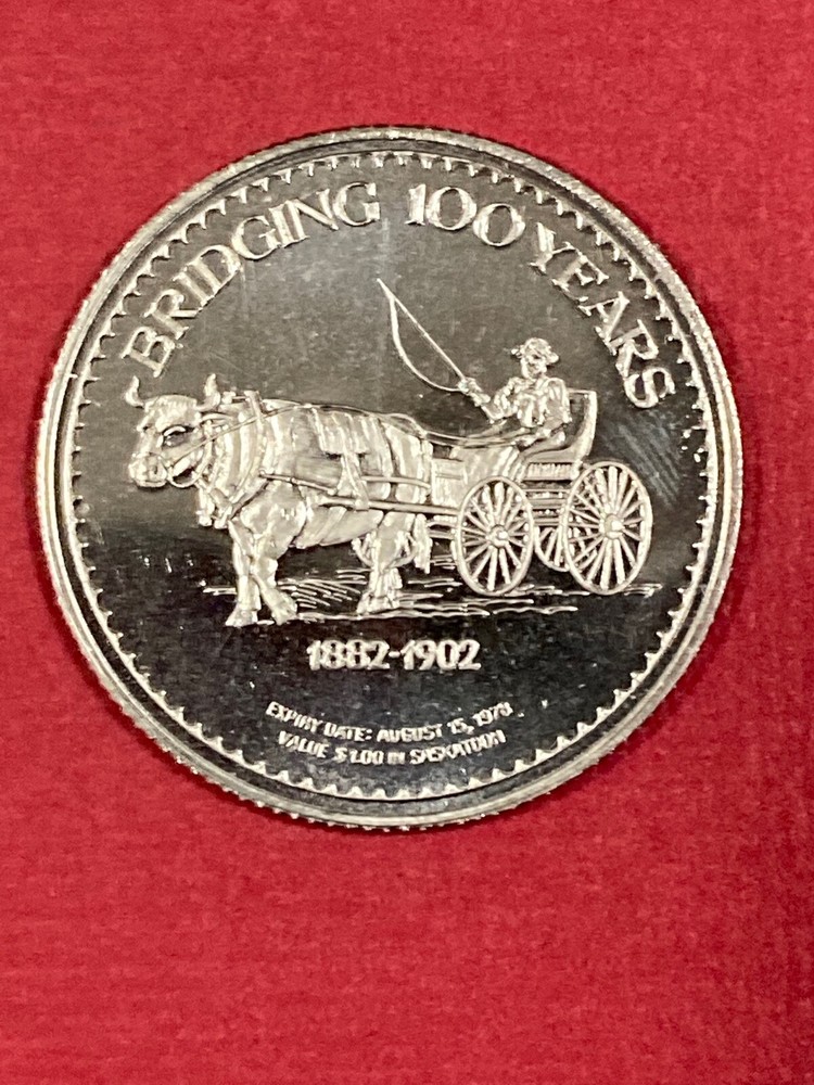 1982 Saskatoon Centennial Dollar Uncirculated Medallion