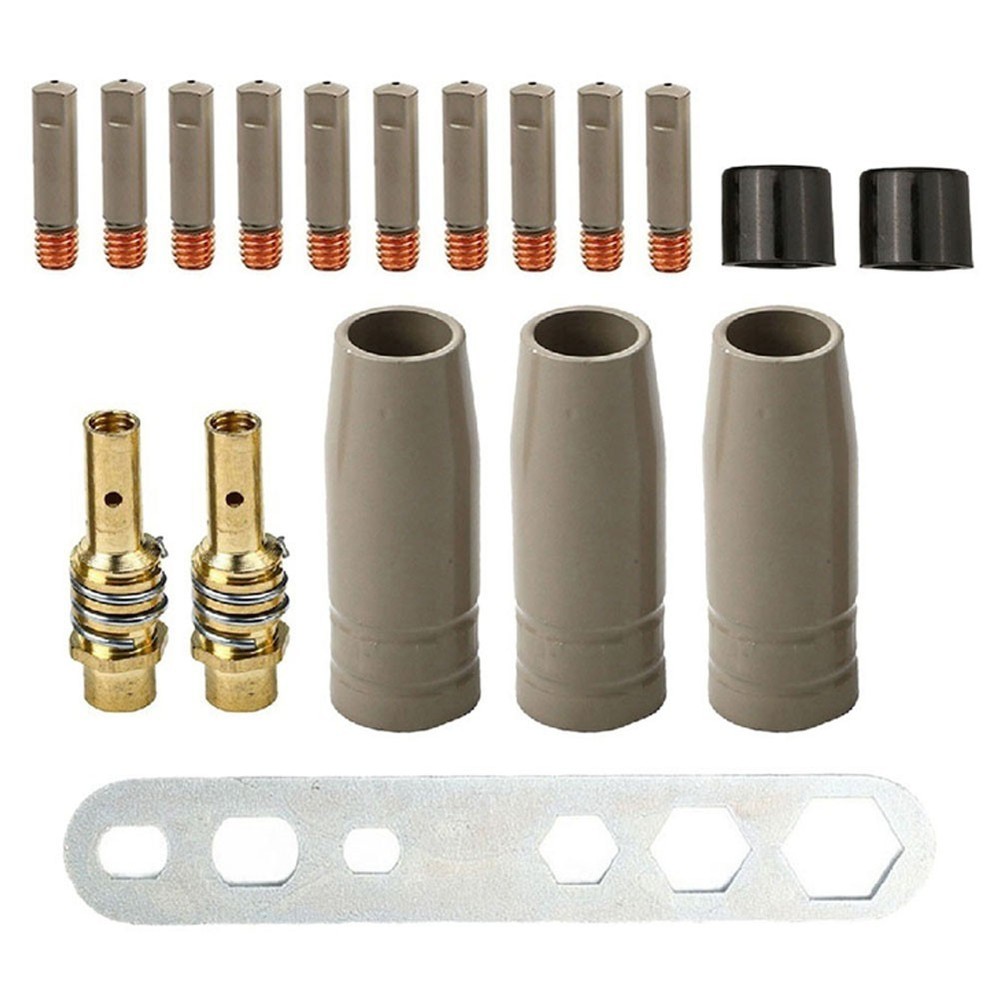 Nonstick Welding Nozzle Protection Nozzle Set Low Impurity Copper Tips