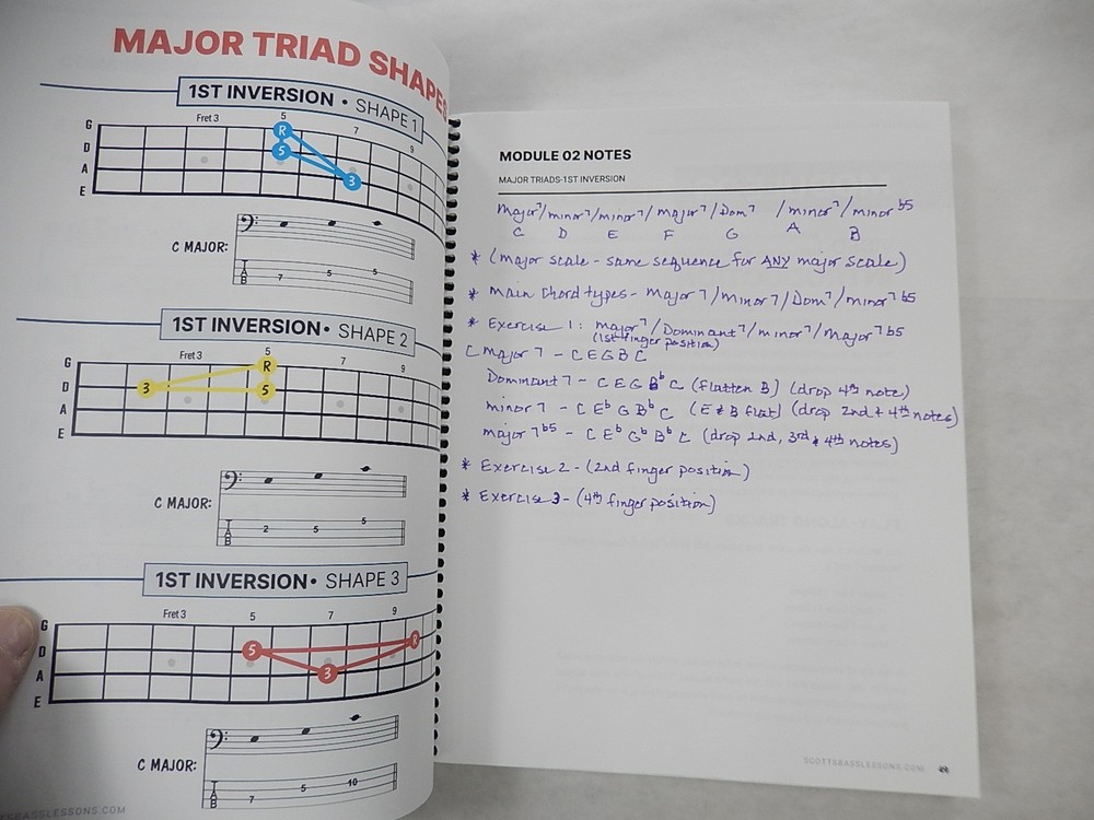 The Fretboard Accelerator: The Complete Lessons, Modules 01-16, 2022, Workbook