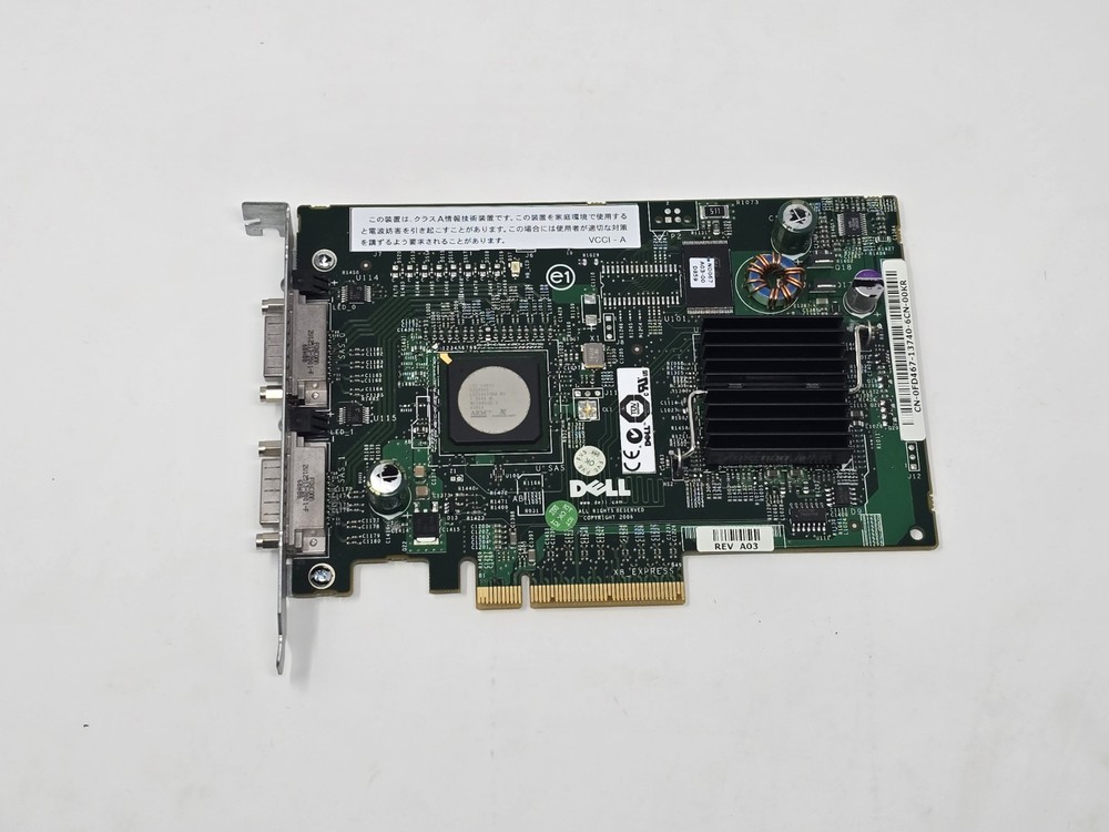 Dell M778G PERC 5/E 2 Channel 8PORT PCI-E SAS Controller Full Height