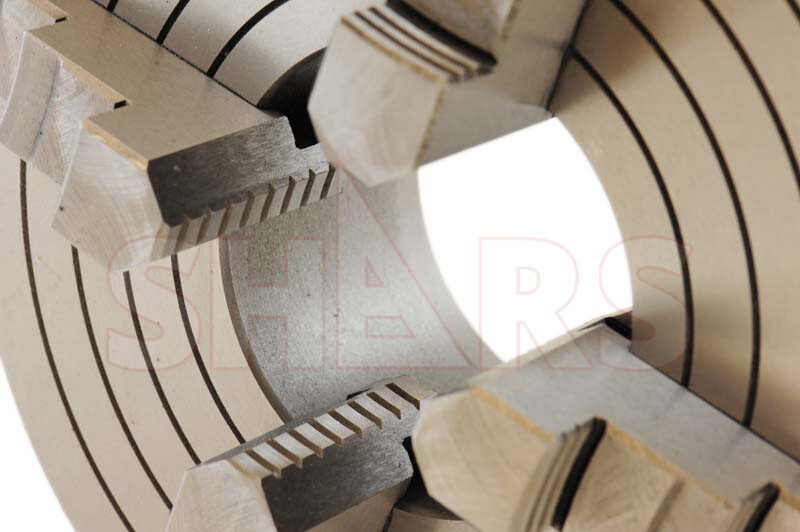 Shars 10" 4 Jaw Independent Lathe Chuck D1-6 Reversible Jaws TIR CERTIFICATE R[