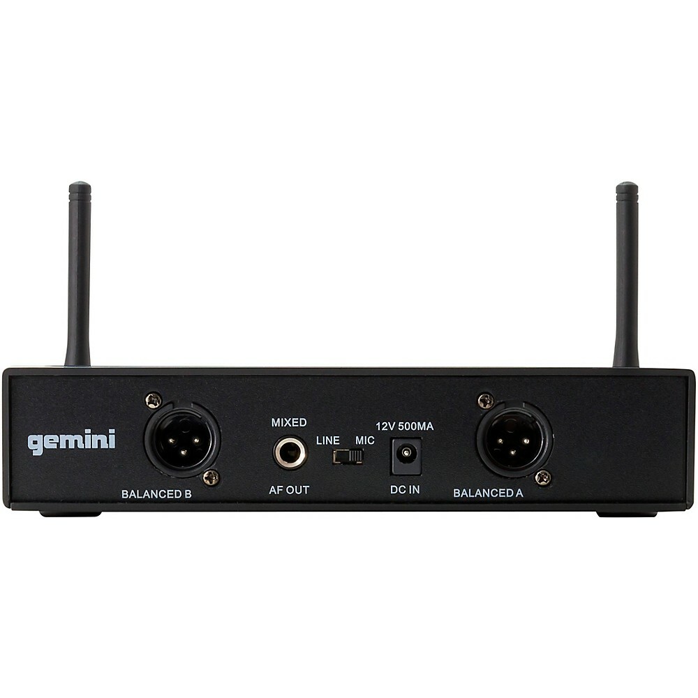 Gemini UHF-6200M UHF Dual Handheld system