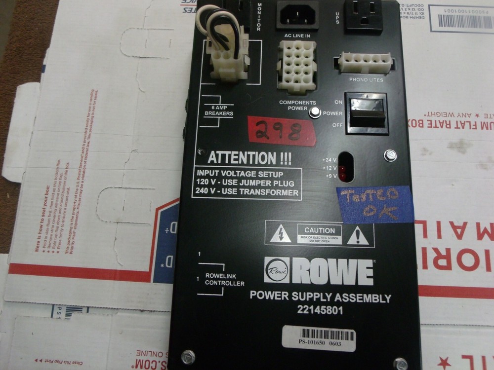 AMI RowePower Supply Assembly 22145801