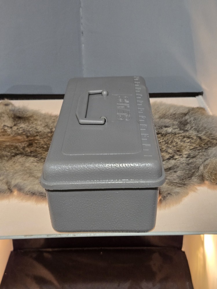 Vintage SEARS Gray ToolBox