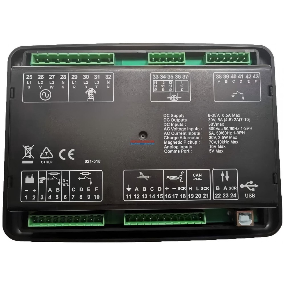 DSE6020 Auto Controller AMF DSE6020 MK2 for Genset Generator Alternator