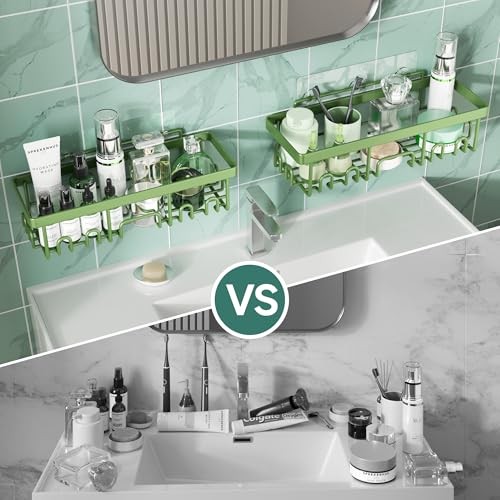 Rustproof & 6-Piece Set for Master Bathroom (Rustproof Upgrade) H. Green