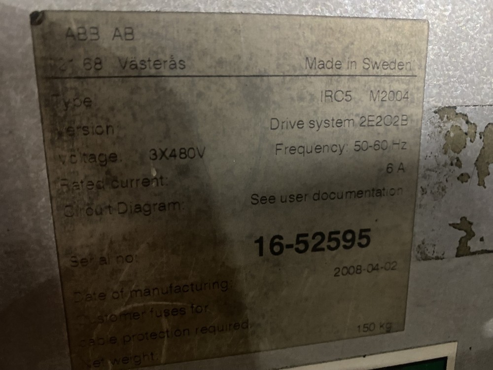 ABB - IRC5 M2004 Controls PARTS ONLY