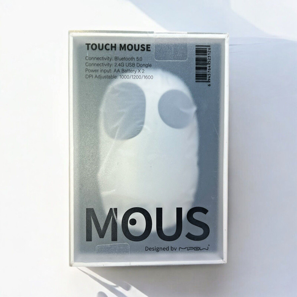 Smart Touch Bluetooth Mouse Silver