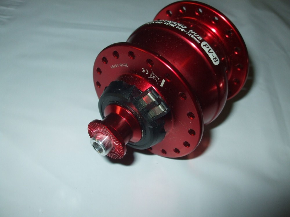 Shutter-Precision (SP) PV-8 Dynamo Hub, 6V 3W, 100mm, QR