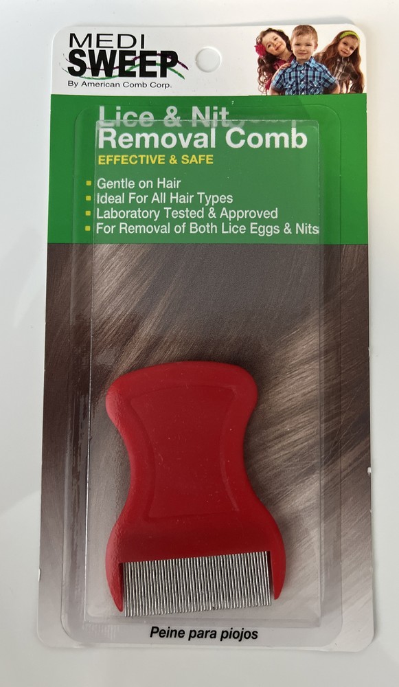 Lice Comb Two Metal Comb & One Plastic Comb