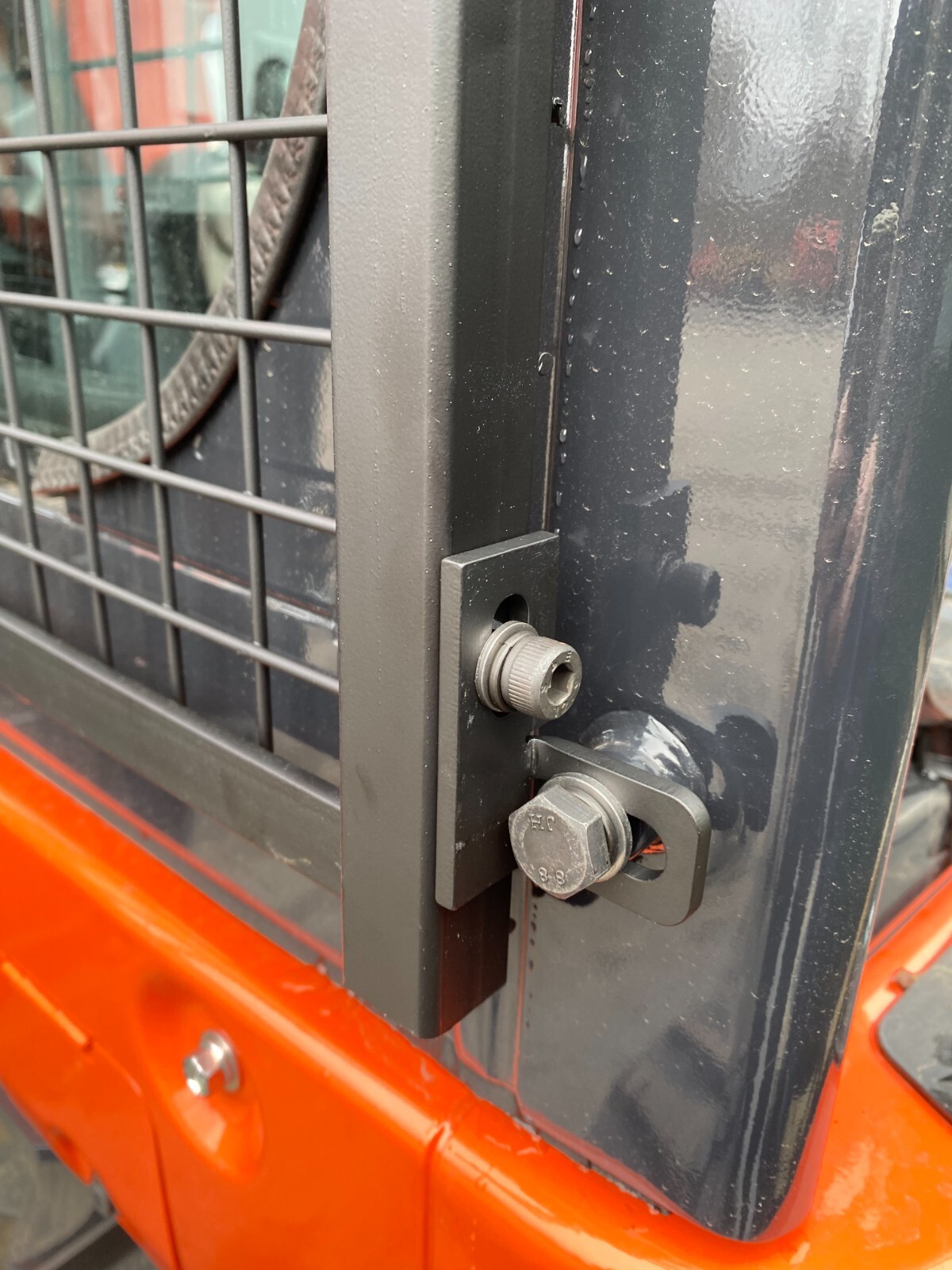 Ahearn Kubota Excavator Debris Screen with hardware. KX057-4, U55-5, KX040-4 +