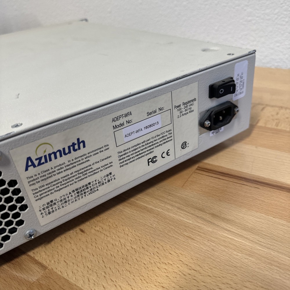 Azimuth Adept-Wfa Wi-fi Alliance Test Tool