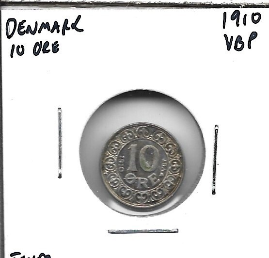 1910-VBP Denmark 10 ore AU