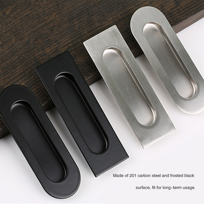 Sliding Door Flush Insert Pulls Knobs Recessed Flush Door With Screws