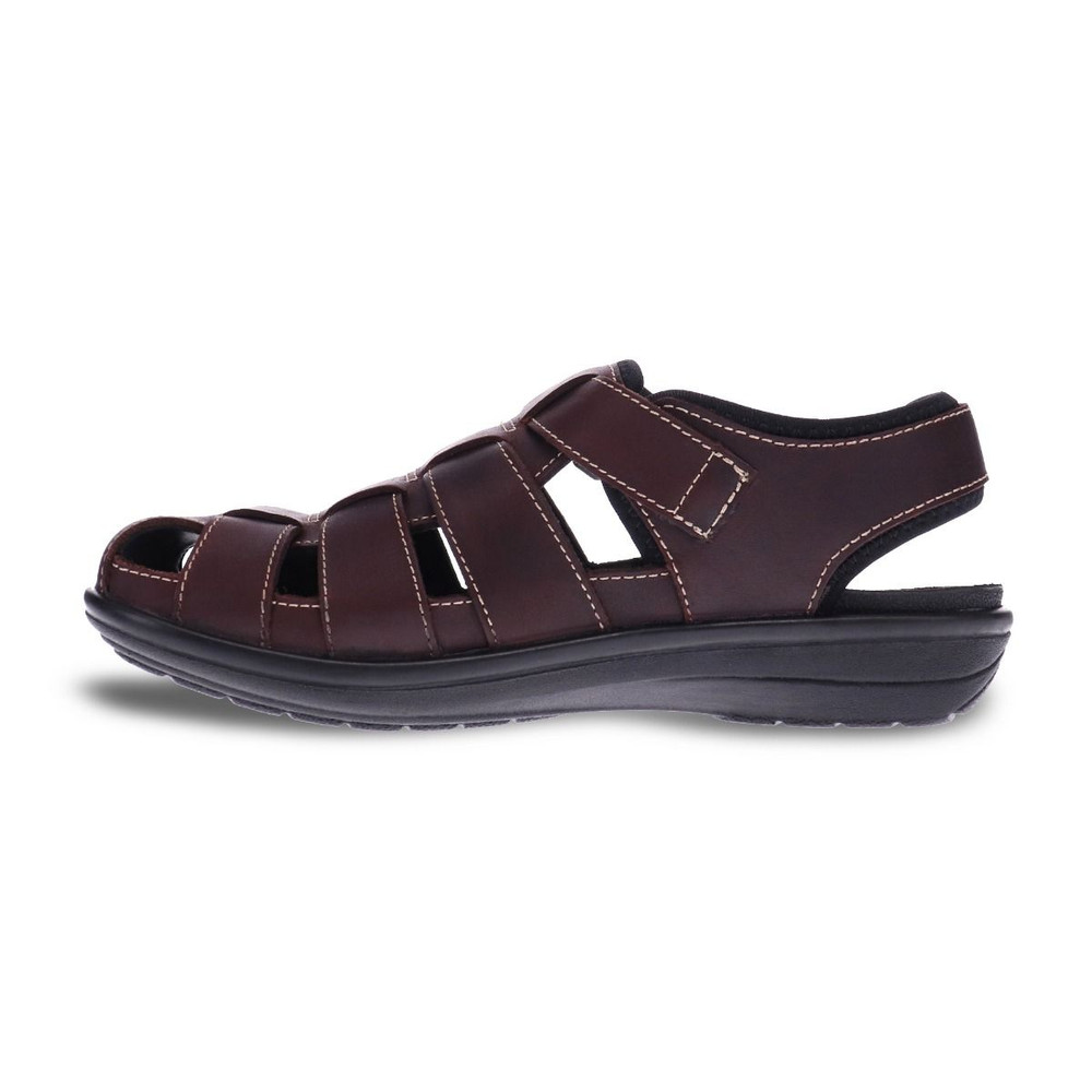 Revere Amsterdam Adjustable Hook and Loop Arch Support Sandal