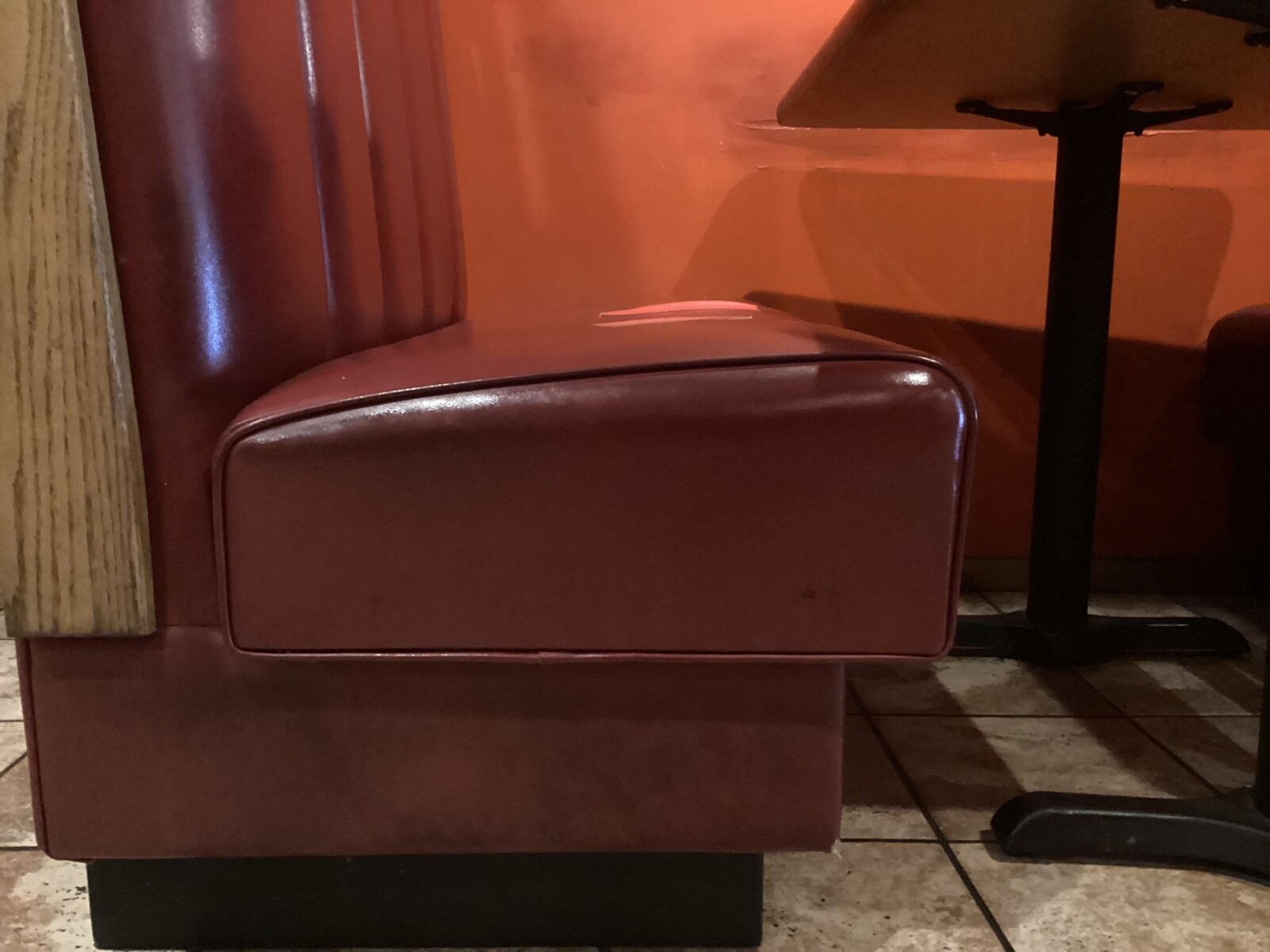 Restaurant Booth Seat Cover Repair - DIY STAPLE ON Custom Replacement Vinyl Top