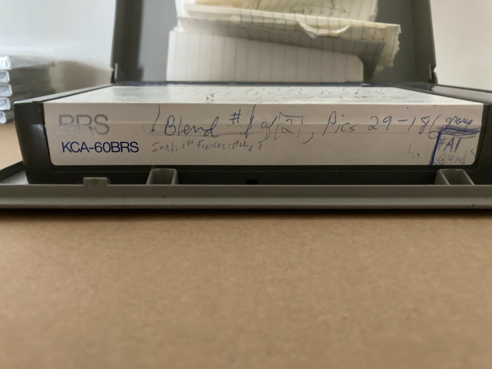 Edit Master Studioworks 3/4" U-Matic Broadcast Master Video Tape Read Descriptio